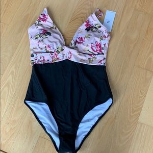 One piece bathing suit